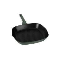 BERLINGERHAUS Pánev grilovací s titanovým povrchem 28 cm Matte Green BH-8161 (3)