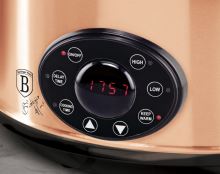 BERLINGERHAUS Pomalý hrnec s poklicí Slow Cooker 3,5 l Black Rose Collection BH-9383 (2)
