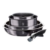 Sada nádobí Berlingerhaus s odnímatelnou rukojetí 9 ks Carbon PRO Line BH-6918 (2)