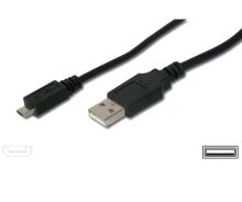Kabel micro USB 2.0, A-B 1,5m se silnými vodiči, navržený pro rychlé nabíjení (1)