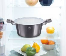 BERLINGERHAUS Kastrol s poklicí s mramorovým povrchem 24 cm Carbon PRO Line BH-6893 (6)