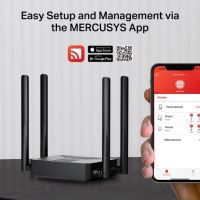 WiFi router TP-Link MERCUSYS MR62X AX1500 dual AP/router, 2x GLAN, 1x GWAN (3)