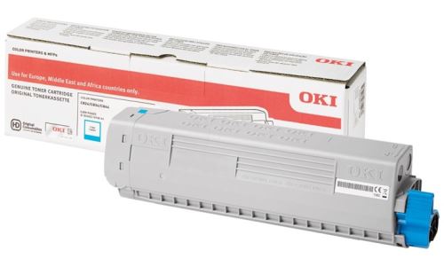 Oki 662622 Cyan Toner Do C824/C834/C844