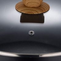 Hrnec BERGNER s nepřilnavým povrchem a poklicí 24 cm Earth Black (3)