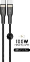 Fixed kabel USB-C/USB-C FIXDB-CC2-BK Fixed kabel USB-C/USB-C FIXDB-CC2-BK