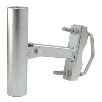 Držák antény UNI V+H, jednoramenný, 15cm s pásem + třmen, trubka 35/2mm, galvanické zinkování (1)