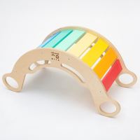 Houpačka Elis design Montessori duhová fresh, 5v1 (3)