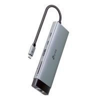 Dokovací stanice TP-Link UH9120C USB-C, HDMI, RJ45, 1x USB C, 3x USB, čtečka SD/microSD, PD 100W Dokovací stanice TP-Link UH9120C USB-C, HDMI, RJ45, 1x USB C, 3x USB, čtečka SD/microSD, PD 100W