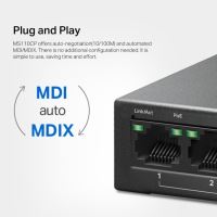 Switch TP-Link Mercusys MS110CP 2x GLAN, 8x LAN s PoE+, 65W (7)