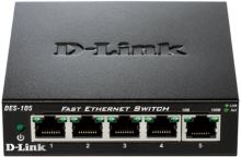 D-Link 10/100 5-port switch (DES-105) (1)