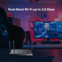 WiFi router TP-Link Archer BE230 BE3600, WiFi 7, 1x 2,5GWAN, 1x 2.5GLAN, 3x GLAN, USB, 2,4/5/6GHz, EasyMesh (4)