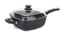 Hluboká pánev G21 Cook 26 cm s poklicí a odnímatelnou rukojetí (10)
