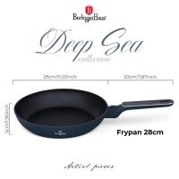 BERLINGERHAUS Pánev s titanovým povrchem 28 cm Deep Sea Collection BH-8366 (3)