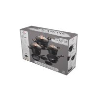 Sada nádobí Berlingerhaus s mramorovým povrchem 10 ks Black Rose Collection (1)