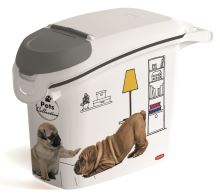 Zásobník Curver na krmivo 6 kg / 15 l Dogs (4)