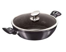 Pánev Berlingerhaus hluboká s poklicí 28 cm Carbon PRO Line BH-6898 (1)