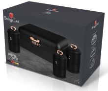 BERLINGERHAUS Chlebovka a dóza na potraviny sada 4 ks Black Rose Collection BH-6753 (7)