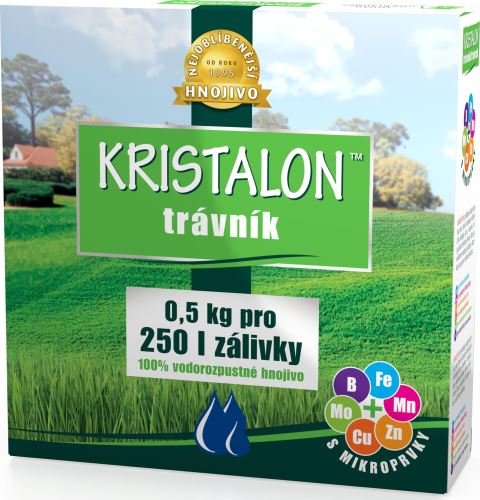 Hnojivo Agro  Kristalon Trávník 0.5 kg