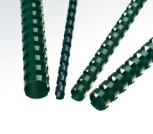 Vázací hřbet Eurosupplies / OEM plastový A4 průměr 12,5 (12) mm zelený 100ks (4)