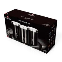 BERLINGERHAUS Dóza na potraviny sada 3 ks Royal Black Collection BH-6296 (2)