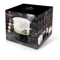 BERLINGERHAUS Parní hrnec elektrický dvoupatrový Black Rose Collection BH-9378 (1)