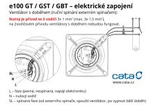 CATA e100 GBT sklo časovač černý (4)