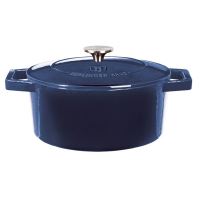 BERLINGERHAUS Pekáč litinový s poklicí 20 cm Aquamarine Metallic Line BH-6521 (1)