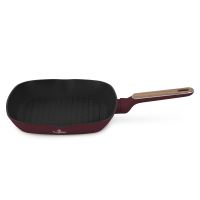 BERLINGERHAUS Grilovací pánev s titanovým povrchem 28 cm Leonardo Nordic Collection BH-8297 (2)