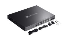 Switch TP-Link SG3428XMPP 16x GLan s PoE+, 8x GLan s PoE++, 4x SFP+, 500W, 19", Omada SDN (5)