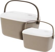 PROGARDEN Chladící box sada 2 ks POLAR béžová KO-Y22000170 (1)
