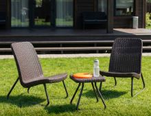 Zahradní nábytek Keter Rio Patio set whiskey hnědý (2)