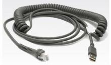 Kabel Zebra LS2208/LS4208, kroucený kabel, USB, 2,8m Kabel Zebra LS2208/LS4208, kroucený kabel, USB, 2,8m